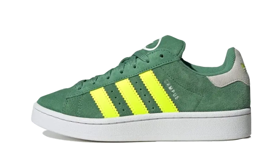 adidas gazelle silver green womens ✓ Adidas Campus 00s Green Solar Yellow (IF3967)