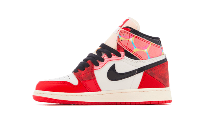 Air Jordan 1 High OG Spider Man Across the Spider Verse Enfant PS DV1749 601 Aftermath