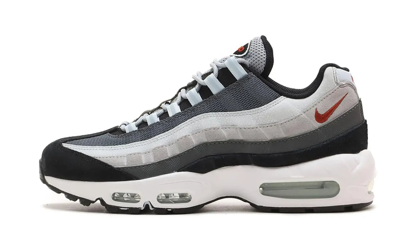 air max 95 black white wolf grey