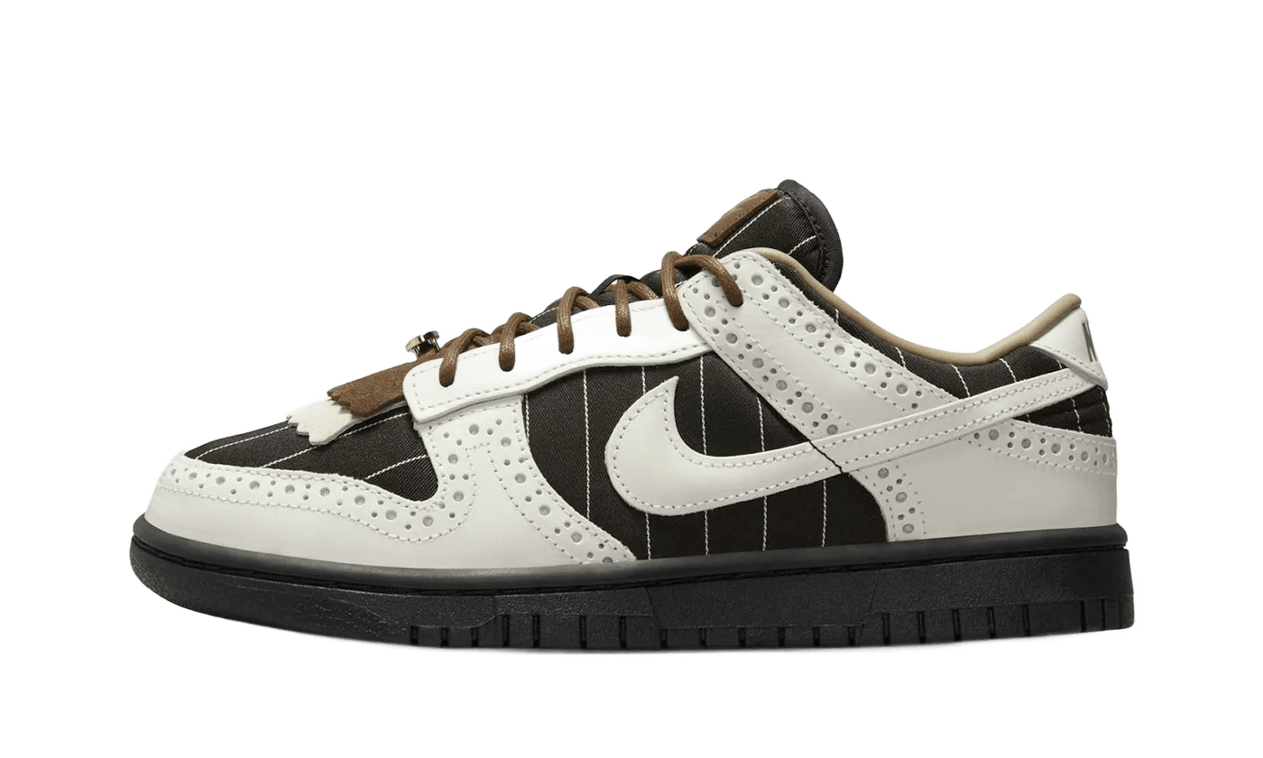 ✓ Nike Dunk Low LX Brogue Pinstripe (FV3642-010) Aftermath