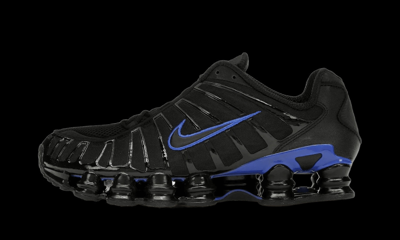 Nike shox bleu et fashion noir