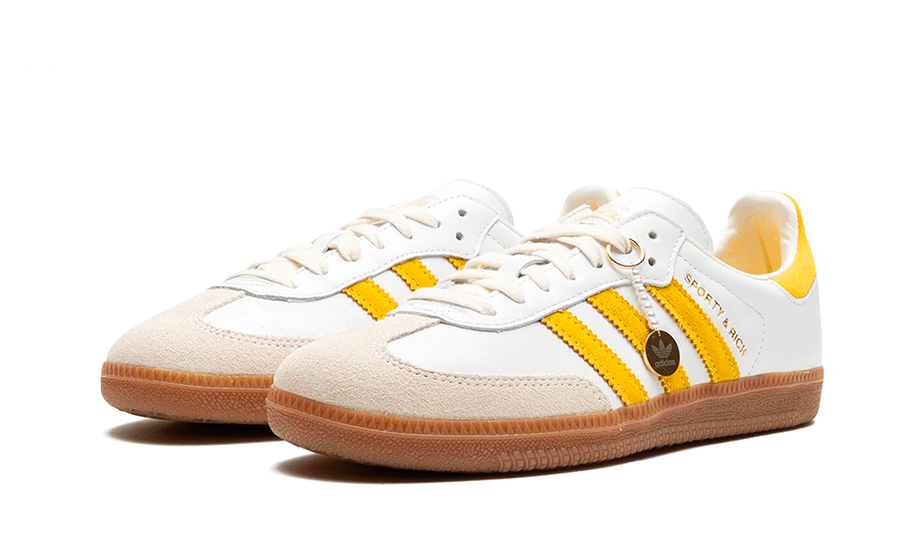 ✓ Adidas Samba OG Sporty & Rich White Bold Gold (IF5661)