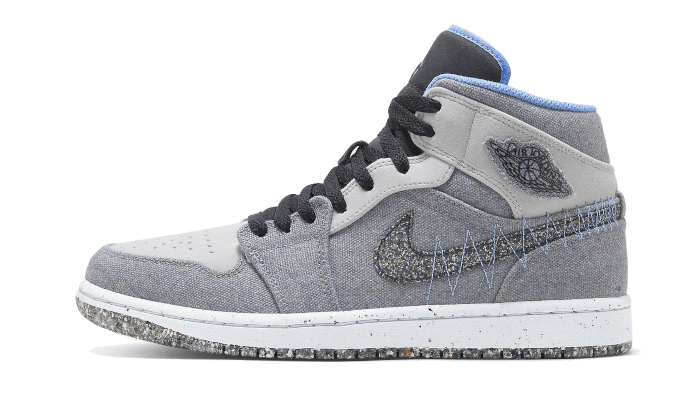 ✓ Air Jordan Mid Crater Grey University Blue (DM3529-004