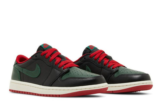 Air Jordan 1 Retro Low OG Gorge Green Varsity Red - CZ0775-036