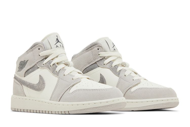 Air Jordan 1 Mid SE Neutral Grey Sail - FQ7720-002