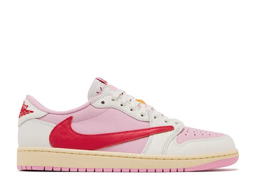 Air Jordan 1 Retro Low OG SP Travis Scott Sail Tropical Pink