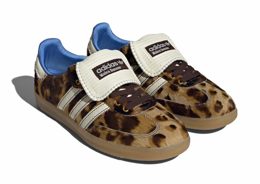 Samba Nylon Wales Bonner Dark Brown Leopard