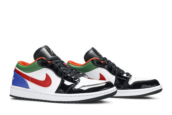 Air Jordan 1 Low Multi-Color Black Toe - CZ4776-101