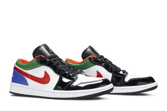 Air Jordan 1 Low Multi-Color Black Toe - CZ4776-101