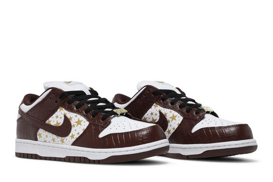 SB Dunk Low Supreme Stars Barkroot Brown (2021) - DH3228-103