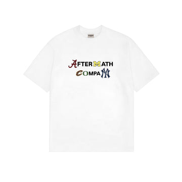 AFTERMATH COMPANY TEE WHITE