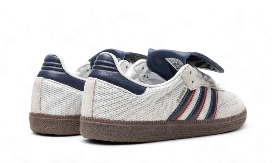 Adidas Samba LT Crystal White Dark Blue Gum - IE9169