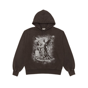 Aftermath Fallen Grace Hoodie Washed Brown