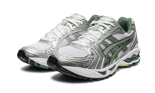 ASICS Gel-Kayano 14 White Pure Silver Slate Grey Sage - 1201A019-107