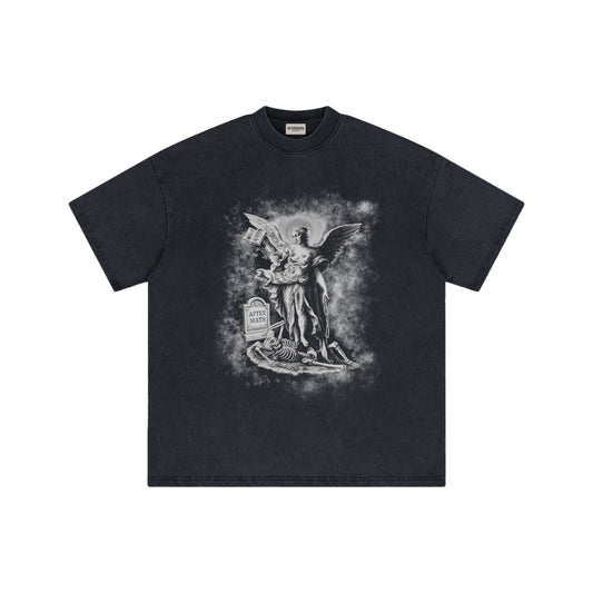 Aftermath Fallen Grace Tee Washed Black