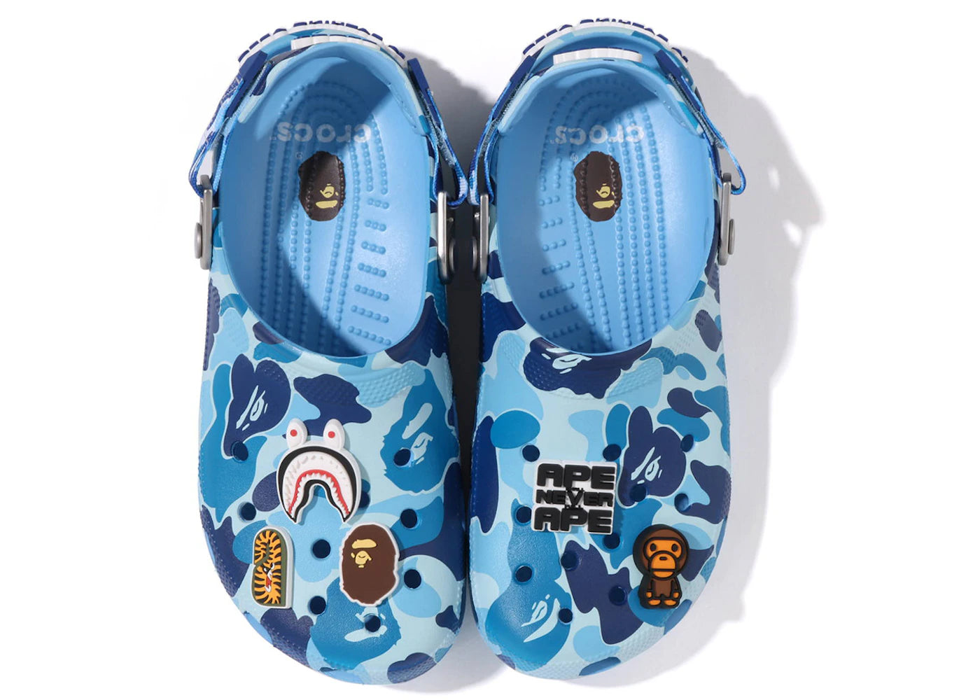 Classic Clog A Bathing Ape ABC Camo Blue - 209627-4TB