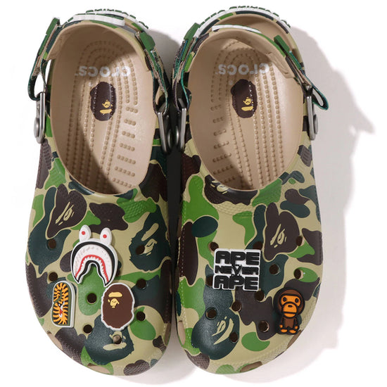 Classic Clog A Bathing Ape ABC Camo Green - 209627-212