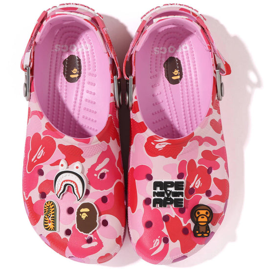 Classic Clog A Bathing Ape ABC Camo Pink - 209627-6I2