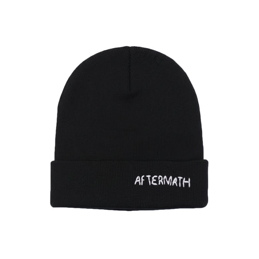 Aftermath Handstitched Logo Beanie Black