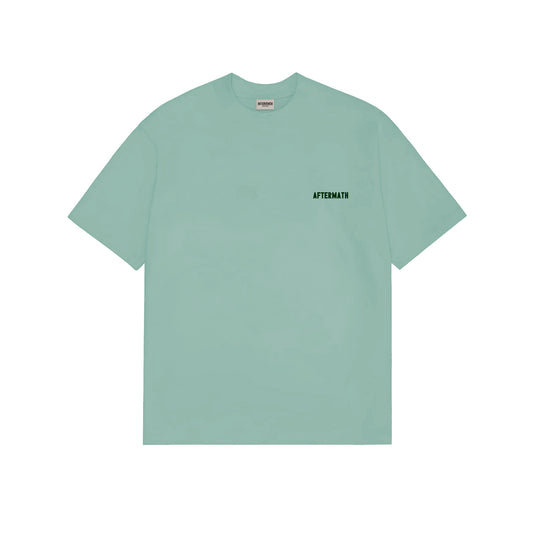 AFTERMATH ATHENS LOGO TEE JADE