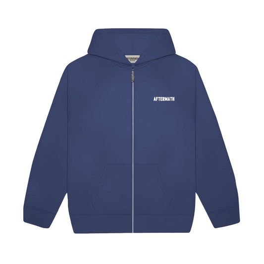 AFTERMATH "THE WORLD FAMOUS" ZIP UP BLUE