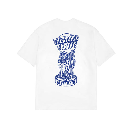 AFTERMATH "THE WORLD FAMOUS" TEE WHITE