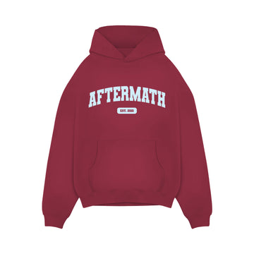 AFTERMATH HOODIE BURGUNDY