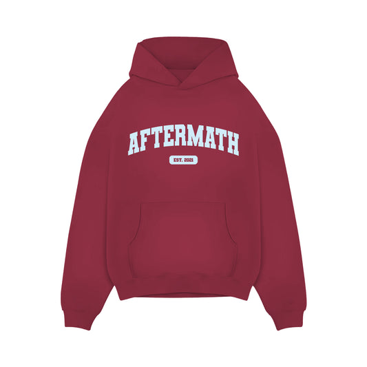 AFTERMATH HOODIE BURGUNDY