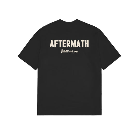 AFTERMATH LOGO TEE BLACK