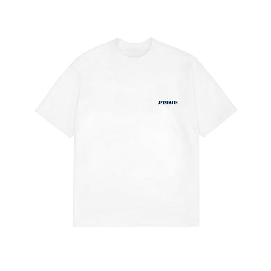 AFTERMATH LOGO TEE WHITE