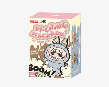 Pop Mart Labubu The Monsters Tasty Macarons Vinyl Plush Pendant Single Blind Box