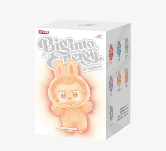 Pop Mart Labubu The Monsters Big into Energy Series Vinyl Plush Pendant Single Blind Box