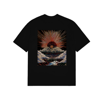 AFTERMATH SUNSET TEE BLACK