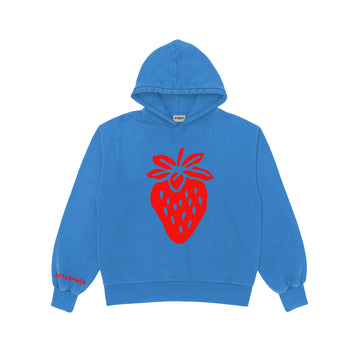 Aftermath Strawberry Hoodie Blue-Red