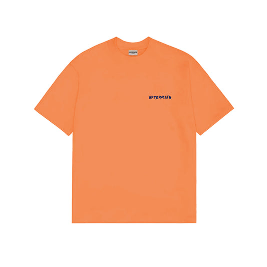AFTERMATH DJ TEE ORANGE