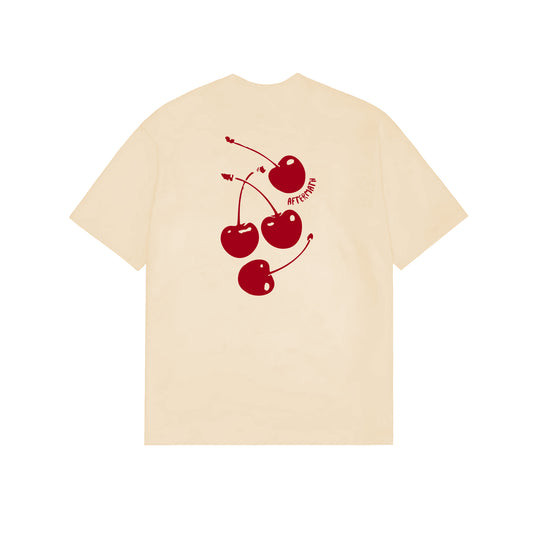 AFTERMATH CHERRY TEE YELLOW