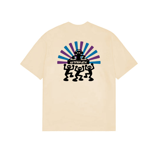 AFTERMATH DJ TEE YELLOW