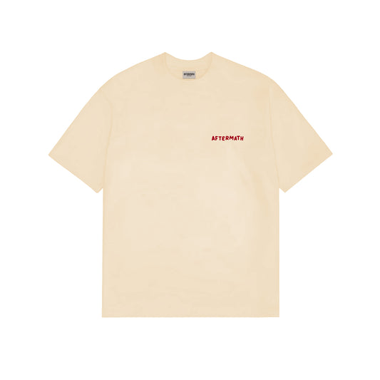 AFTERMATH STRAWBERRY TEE YELLOW