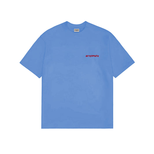 AFTERMATH STRAWBERRY TEE BLUE