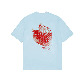 AFTERMATH STRAWBERRY TEE BLUE