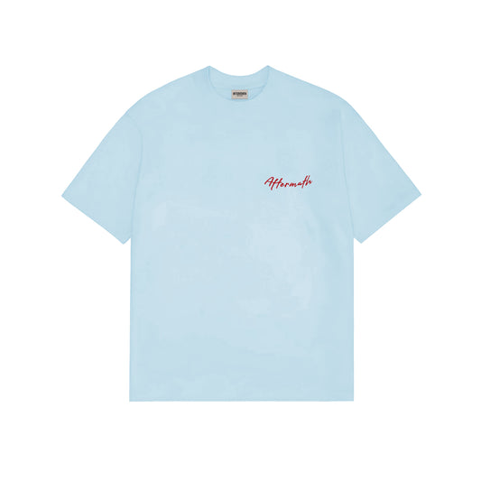 AFTERMATH STRAWBERRY TEE BLUE