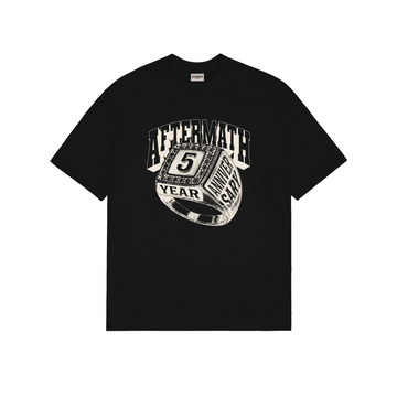 Aftermath Anniversary Tee Black