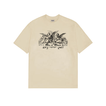 AFTERMATH ANGELS HARP TEE BEIGE