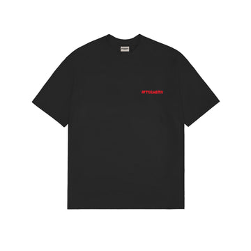 AFTERMATH TEKNO TEE BLACK