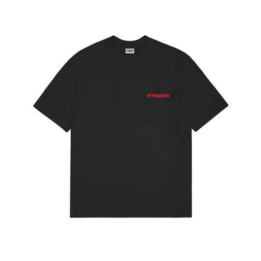 AFTERMATH TEKNO TEE BLACK