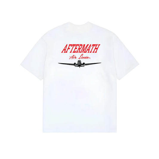 Aftermath Airlines Tee White