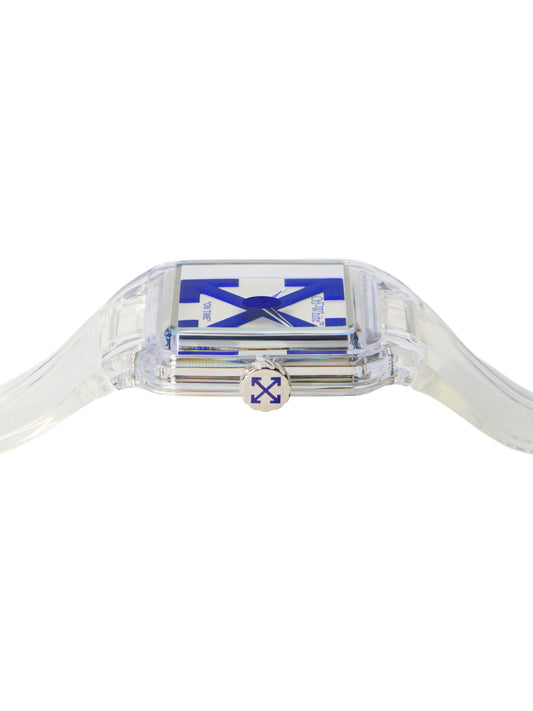 Off White Watch Proto 01 Clear-Blue