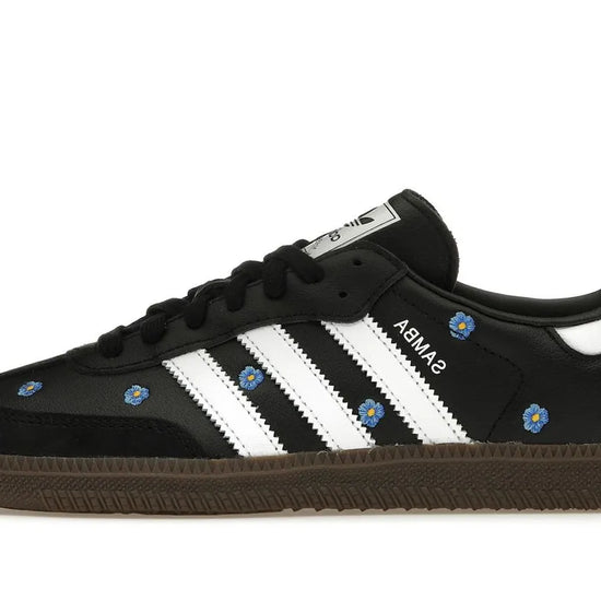 Samba Light Blue Floral Core Black - IF4397