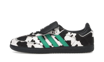 Samba LT Cow Print Black White - JS3930