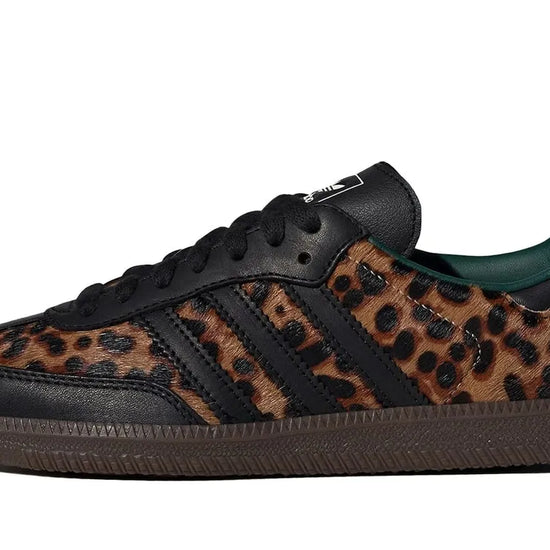 Samba OG Black Green Leopard - JI2735